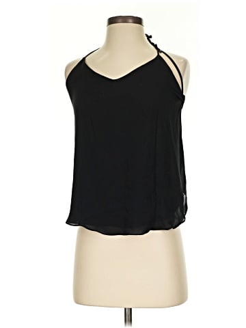 Haute Hippie Sleeveless Silk Top (view 1)