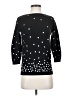 Ann Taylor Factory 100% Cotton Polka Dots Black Pullover Sweater Size XS - photo 1