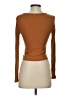 Timing Brown Long Sleeve Top Size S - photo 2