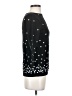 Ann Taylor Factory 100% Cotton Polka Dots Black Pullover Sweater Size XS - photo 4