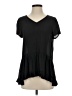 Ro & De Black Short Sleeve Top Size S - photo 1