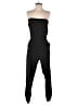 Love...ady 100% Rayon Solid Black Jumpsuit Size S - photo 1