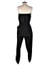 Love...ady 100% Rayon Solid Black Jumpsuit Size S - photo 2