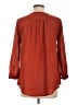 Maeve 100% Rayon Orange 3/4 Sleeve Blouse Size 10 - photo 2