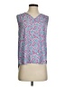 Ann Taylor LOFT 100% Polyester Pink Sleeveless Blouse Size S - photo 1