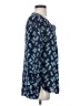 Thyme 100% Rayon Blue Long Sleeve Blouse Size XS - photo 4
