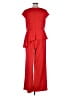 Shelby & Palmer Solid Red Jumpsuit Size 12 - photo 2