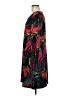 MSK Print Black Casual Dress Size M (estimated) - photo 5