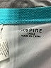 Aspire 100% Polyester Color Block Teal Casual Skirt Size L - photo 3