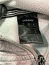 Adidas 100% Polyester Gray Track Jacket Size M - photo 6