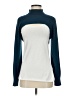 Unbranded Color Block Blue Teal Turtleneck Sweater Size S (estimated) - photo 1