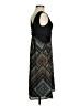 Amadi Argyle Black Teal Cocktail Dress Size XS - photo 4