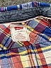 Levi's 100% Cotton Plaid Blue Short Sleeve Button-Down Shirt 18-24 MO / 24 MO - photo 3