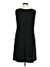 chiasso Solid Black Casual Dress Size M - photo 2