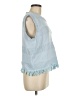 Shein 100% Polyester Blue Sweater Vest Size L - photo 4
