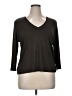 Ellen Tracy Black blouse Size XL - photo 1