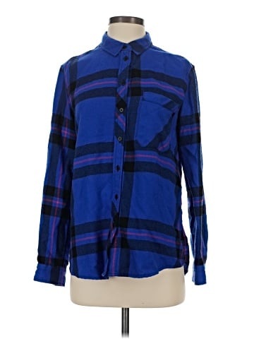 BDG Long Sleeve Button-Down Shirt (view 1)