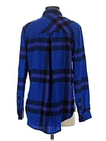 BDG Long Sleeve Button-Down Shirt (view 2)