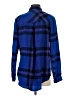 BDG Plaid Blue Long Sleeve Button-Down Shirt Size S - photo 2