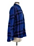 BDG Plaid Blue Long Sleeve Button-Down Shirt Size S - photo 4