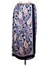 DR2 100% Polyester Paisley Blue Formal Skirt Size M - photo 1