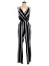Ci Sono Stripes Black Jumpsuit Size S - photo 1