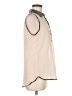 Blu Pepper 100% Polyester Ivory Sleeveless Blouse Size M - photo 4