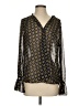 CAbi 100% Polyester Gold Long Sleeve Blouse Size S - photo 1