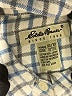 Eddie Bauer Checkered-gingham Blue 3/4 Sleeve Button-Down Shirt Size XS - photo 7