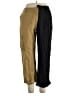 Choosy Color Block Gold Black Casual Pants Size 10 - photo 1