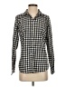 Orvis Checkered-gingham Black Long Sleeve Button-Down Shirt Size S - photo 1