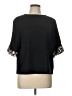 Sara Campbell Black Short Sleeve Top Size L - photo 1