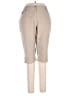 Ruby Rd. Solid Tan Casual Pants Size 16 (petite) - photo 1