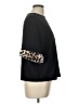Sara Campbell Black Short Sleeve Top Size L - photo 4
