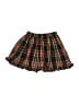 Crewcuts 100% Cotton Plaid Black Skirt Size 8 - 9 - photo 2