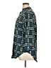 Splash Plaid Teal 3/4 Sleeve Blouse Size XL - photo 5