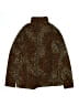 Lands' End 100% Polyester Animal Print Brown Turtleneck Sweater Size M (kids) - photo 2