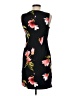 AGB Floral Black Cocktail Dress Size 6 - photo 2