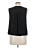 Ro & De 100% Polyester Black Sleeveless Blouse Size M - photo 2
