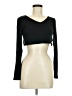 Shein Black 3/4 Sleeve T-Shirt Size 6 - photo 1