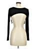 Shein Black 3/4 Sleeve T-Shirt Size 6 - photo 2