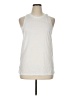 Unbranded White Sleeveless T-Shirt Size XL - photo 1