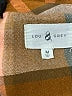 Lou & Grey Plaid Brown Long Sleeve Blouse Size M - photo 7