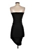 Stradivarius Solid Black Cocktail Dress Size S - photo 2