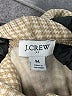 J.Crew Factory Store 100% Polyester Houndstooth Tan Turtleneck Sweater Size M - photo 7
