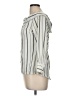 Bebe 100% Polyester Ivory 3/4 Sleeve Blouse Size M - photo 5