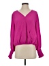 Ariella 100% Polyester Pink Long Sleeve Blouse Size S - photo 1
