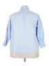 Unbranded 100% Polyester Blue 3/4 Sleeve Blouse Size 3X - photo 2