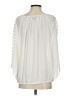 B-Design 100% Polyester Ivory 3/4 Sleeve Blouse Size S - photo 2