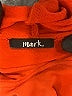 Mark Orange Pullover Hoodie Size M - photo 7